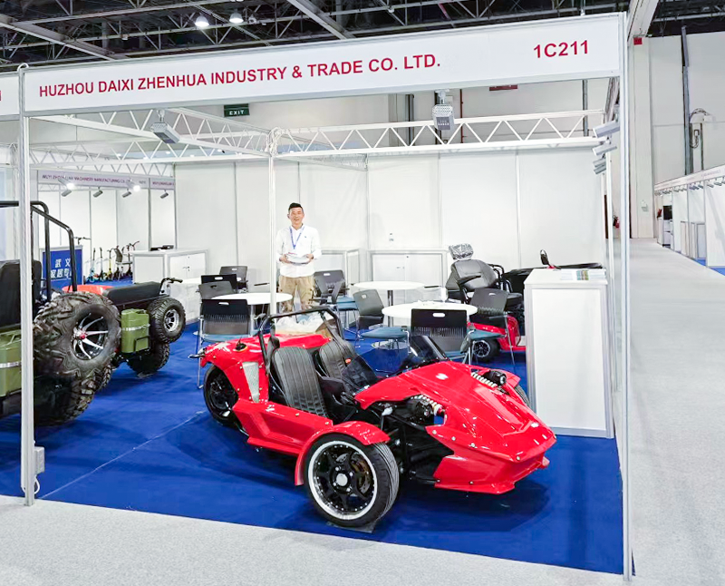 Huzhou Daixi Zhenhua Technology Trade Co., Ltd. amplía su presencia en la feria comercial China-EAU en Dubái.